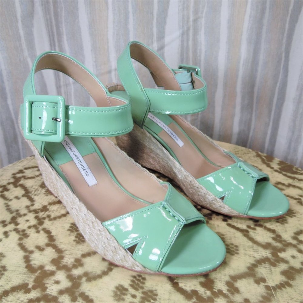 Diane Von Furstenberg Espadrille Wedge Sandal